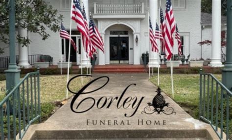Corley funeral home - Since 1878, Corley and Corley-Porter Funeral Homes and Chapel have provided dedicated and compassionate care to families of Corsicana, Mexia, Wortham and all surrounding communities. Our funeral home offers a range of personalized services for families to honor their loved ones and remember a life well lived. Whether you’re making …